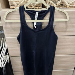 Lulu Navy Workout Tank Top